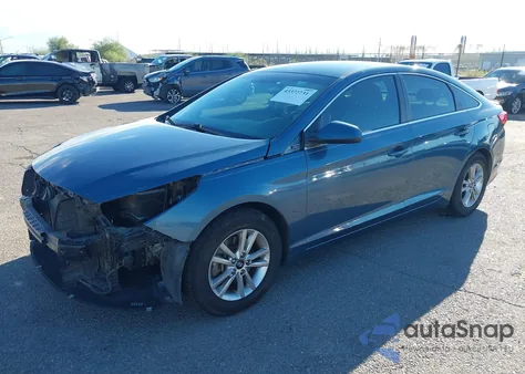 2016 Hyundai Sonata Se from USA, damaged, VIN 5NPE24AFXGH397188